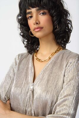 Joseph Ribkoff kullansävyinen juhlava tunika