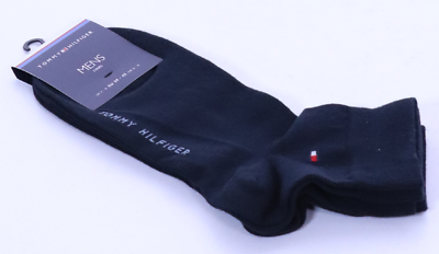 Tommy Hilfigerin tummansiniset matalavartiset puuvillasukat 2kpl/pakkaus