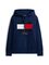 Tommy Hilfiger tummansininen lippulogollinen collegehuppari