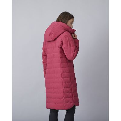 Junge aniliininpunainen istuva toppatakki