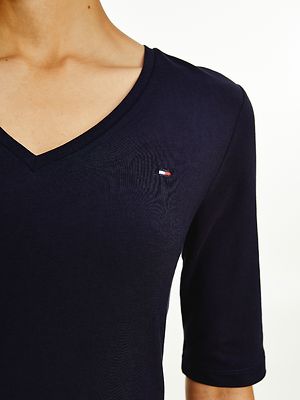 Tommy hilfiger tummansininen T-paita