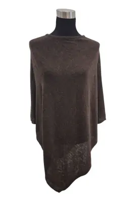Lasessor suklaanruskea Juolas -poncho