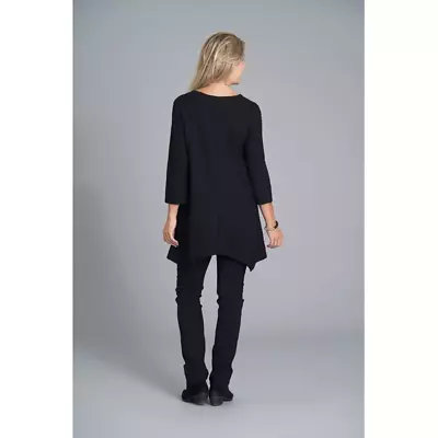 Pont Neuf A-linjainen musta tunika