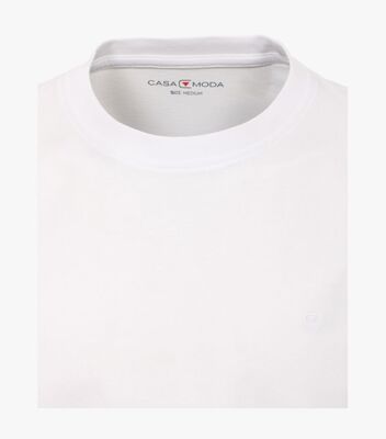 Casamoda valkoinen o-aukollinen t-paita 2kpl/pakkauksessa