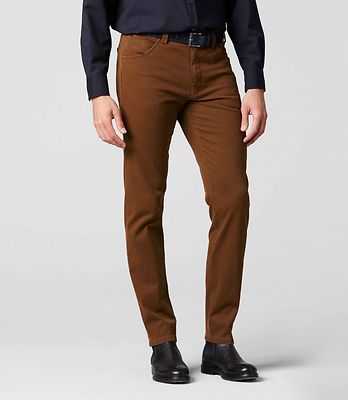 Meyer ruskeat puuvilla housut