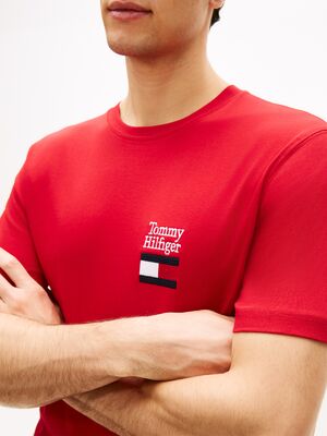 Tommy Hilfiger punainen T-paita