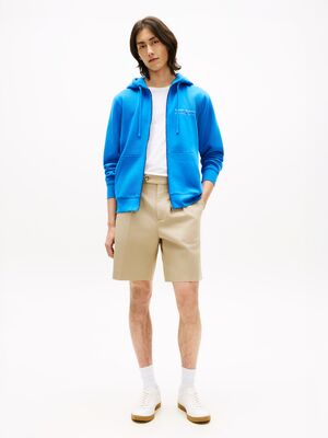 Tommy Hilfiger kirkkaansininen hupullinen collegetakki