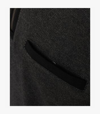 Casamoda musta-harmaa college pusero