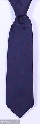 Matex tummansininen silkkisolmio