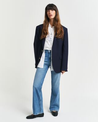 Gant vaaleat kulutuspestyt farkut bootcut lahkeella