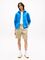 Tommy Hilfiger kirkkaansininen hupullinen collegetakki