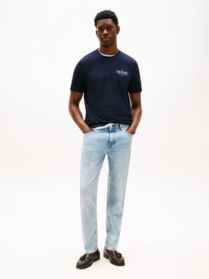 Tommy Hifiger tummansininen regular fit t-paita