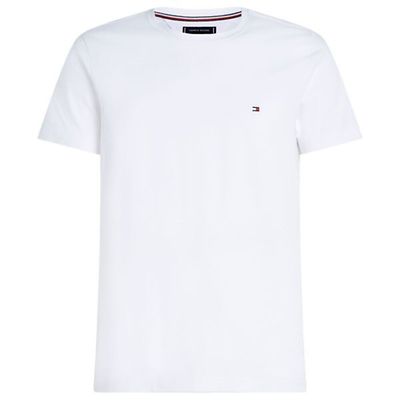 Tommy Hilfiger valkoinen slim fit valkoinen t-paita