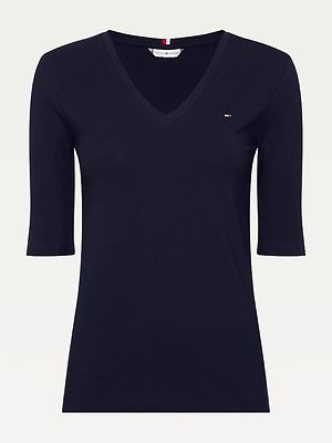 Tommy hilfiger tummansininen T-paita