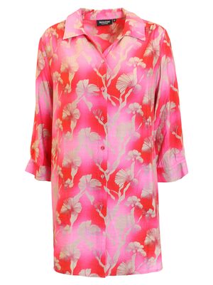 Signature raikas fuksia kuviollinen tunika