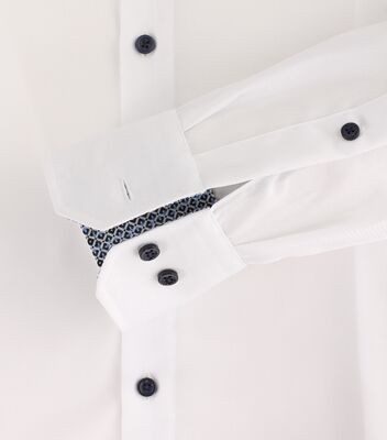 Venti valkoinen modern fit kauluspaita