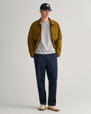 Gant vaaleanharmaa lyhythihainen t-paita