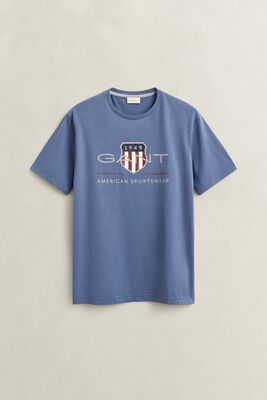 Gant siniharmaa T-paita