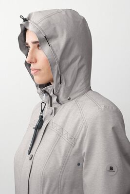 Barbara Lebek vaaleansininen tekninen kevättakki