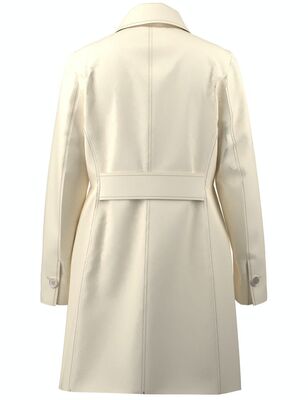 Gerry Weber luonnonvalkoinen polvimittainen kevättakki