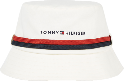 Tommy Hilfiger luonnonvalkoinen unisex hattu