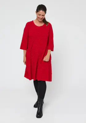 Pont Neuf kirkkaanpunainen mekko