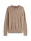 Tommy Hilfiger beige puuvillaneule