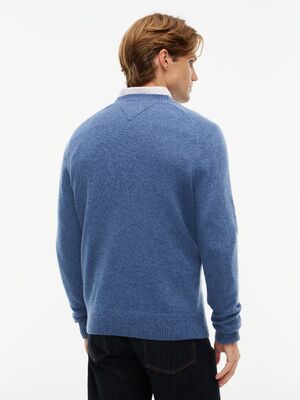 Tommy Hilfiger sininen villaneulepusero