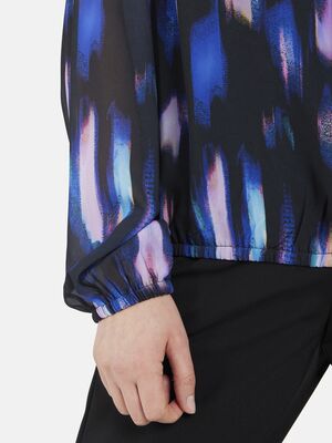 Signature värikäs sifonki pusero