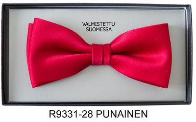 Matex punainen rusetti ja taskuliina