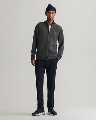 Gant tummanharmaa villaneuletakki