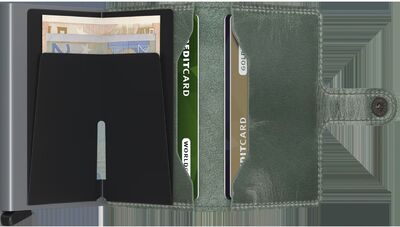 Secrid salvianvihreä turvalompakko