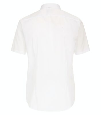 Venti modern fit valkoinen lyhythihainen kauluspaita