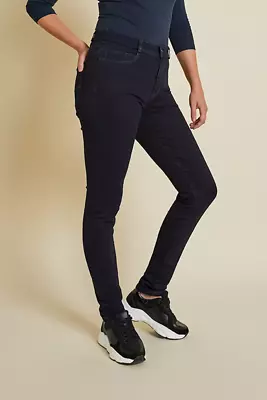 Parami high waist skinny tummansiniset farkut