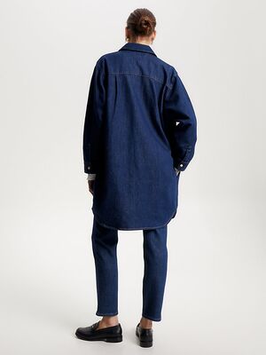 Tommy Hilfiger tummansininen farkku mekko