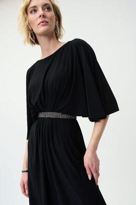 Joseph ribkoff musta juhlamekko