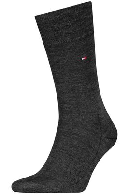 Tommy Hilfiger tummanharmaat merinovillasukat