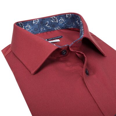 Petrifun punainen Classic fit kauluspaita