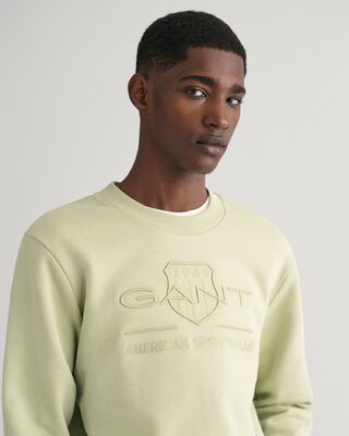 Gant vaaleanvihreä collegepusero