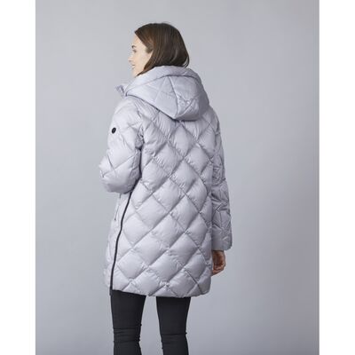 Junge hopean sävyinen untuvatakki