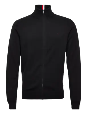 Tommy Hilfiger musta puuvillaneuletakki