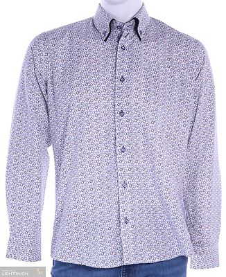 Culturen modern fit kuosillinen kauluspaita