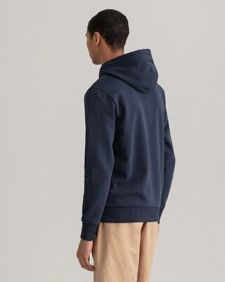 Gant tummansininen hupullinen college takki