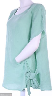 Curve Plus Size vihreä pellava tunika