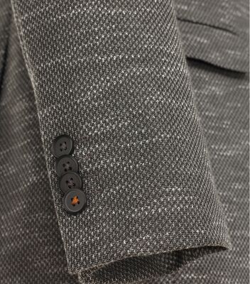 Venti vihreänsävyinen joustava modern fit bleiseri