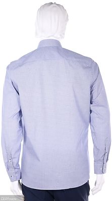 Petrifun kuviollinen normal fit kauluspaita