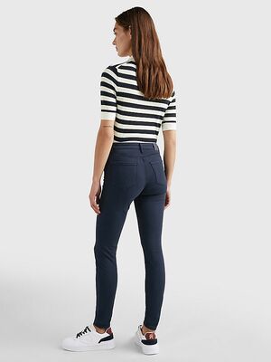 Tommy hilfiger mustat high skinny farkut