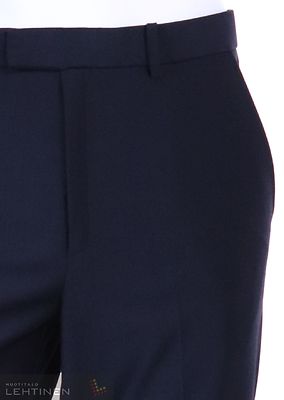 FK kotimaiset mustat joustavat miesten suorat housut