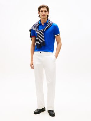 Tommy Hilfiger kirkkaansininen kevyt pikeepaita