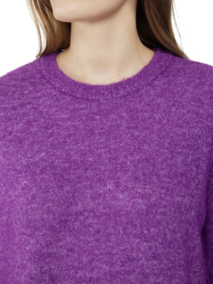 Signature violetti neulepusero mohairia